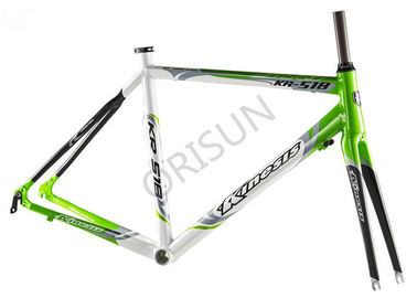 Cina Custom Aluminium Alloy Racing Bicycle Frame, Frame Road Race 50cm pemasok