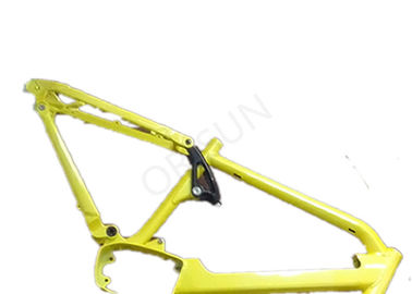 Cina 140 Mm Wheel Travel Trail Bike Frame, 27.5 Full Suspension Frame Disc Brake pemasok
