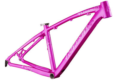 Cina 26er Aluminium Alloy Ladies Bike Bingkai Kecil, Pink Ladies Mtb Frame pemasok