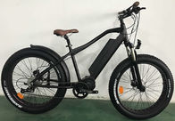 Cina Sepeda Motor Aluminium Elektrik 26, Sepeda Motor Medium-Drive Hitam 1000w pabrik