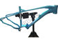 27.5 Inch Plus Electric Bike Frame Mid Drive Warna Biru Untuk Mtb Ebike pemasok