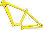 Bingkai Sepeda Aluminium Kuning, Bingkai Sepeda Motor 29 Inch Electric pemasok