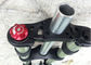 200mm Travel Black Downhill Bike Forks Coil Spring 43mm Fork Offset pemasok