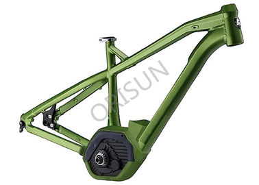 Cina 27.5 Inch Green Aluminium Electric Bike Frame XC Hardtail Full Suspension pemasok