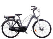 Cina City Black Step Melalui Custom Electric Bike 250w 120 Kg Load Capacity pabrik
