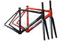 Cina Kabel Luar Routing Rangka Sepeda Scandium, Frame Sepeda Karbon 53cm Penuh eksportir