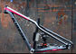 XC Hardtail Mountain Bike Frame Kabel Internal Rounting Ukuran Roda Ringan Ringan pemasok