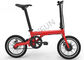 Cina 200 - 250w Dilipat Electric Bike, 16 Inch Brushless Electric Bike Struktur Compact eksportir