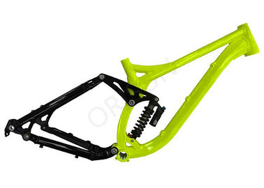 Cina 26 Inch Full Suspension Mountain Bike Frame 200mm Travel Downhill / Freeride Distributor